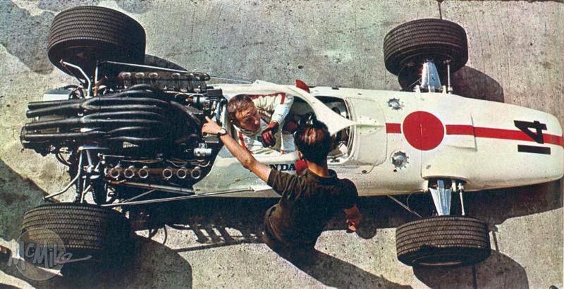 John Surtees - 1967 Italian GP - Honda RA300